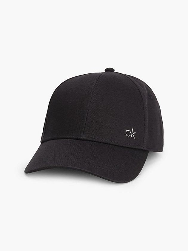 Calvin Klein USA Organic Cotton Mens Cap Black 3270146-NX